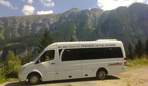 Bus - Mercedes Sprinter, Alpy
